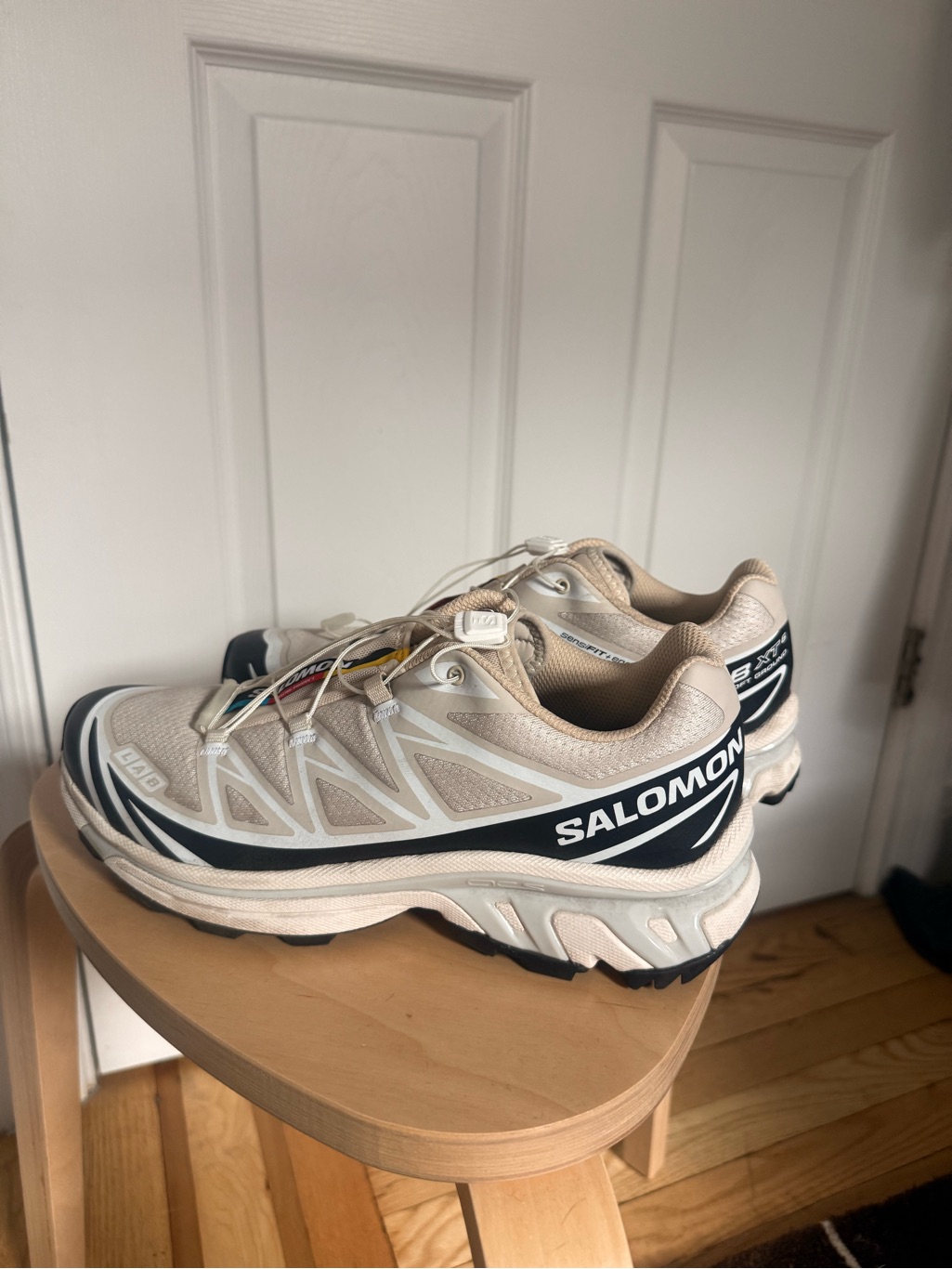 Salomon Xt-6 Rainy Day Black White